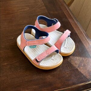 Native Pink Sandals with Adjustable Straps